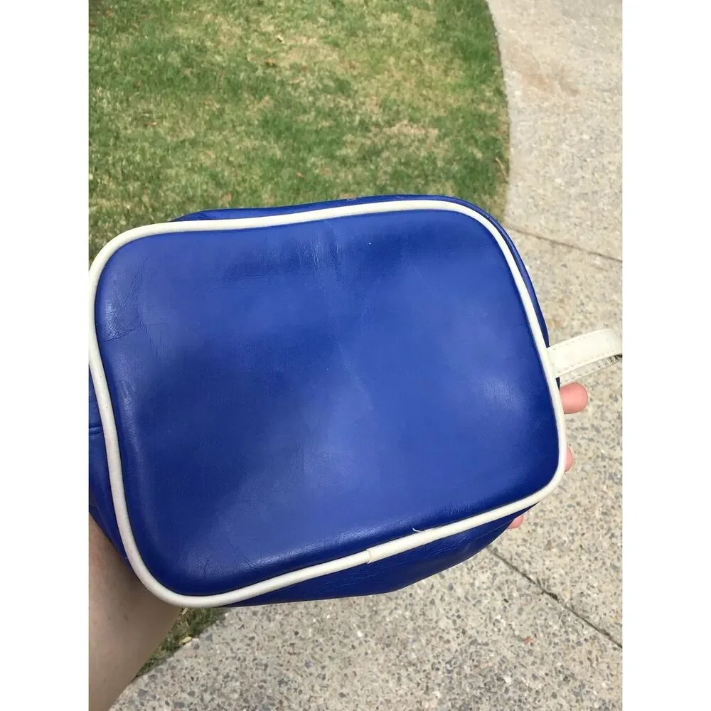 Vintage Delta Air Lines Blue Travel Pouch